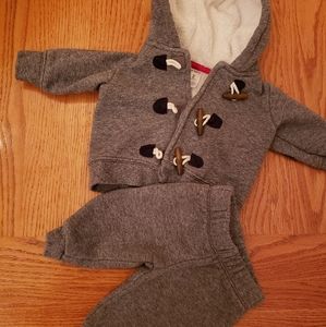 Carter's | Charcoal Gray Sweatsuit (Baby)